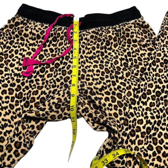 Betsey Johnson Cheetah Print Pajama Set Size Small - Picture 5 of 9